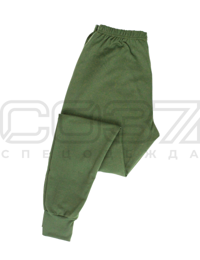 Кальсоны мужские цв.олива тк.кулирка